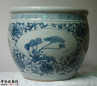 清中期四季花缸