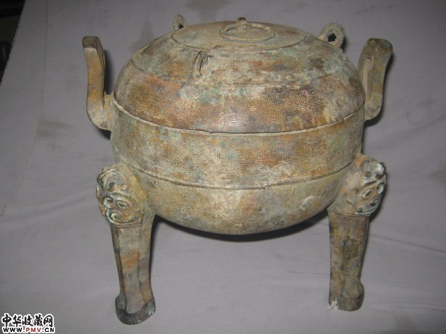 春秋青铜器鼎 包真老 满工 少见重器 已售