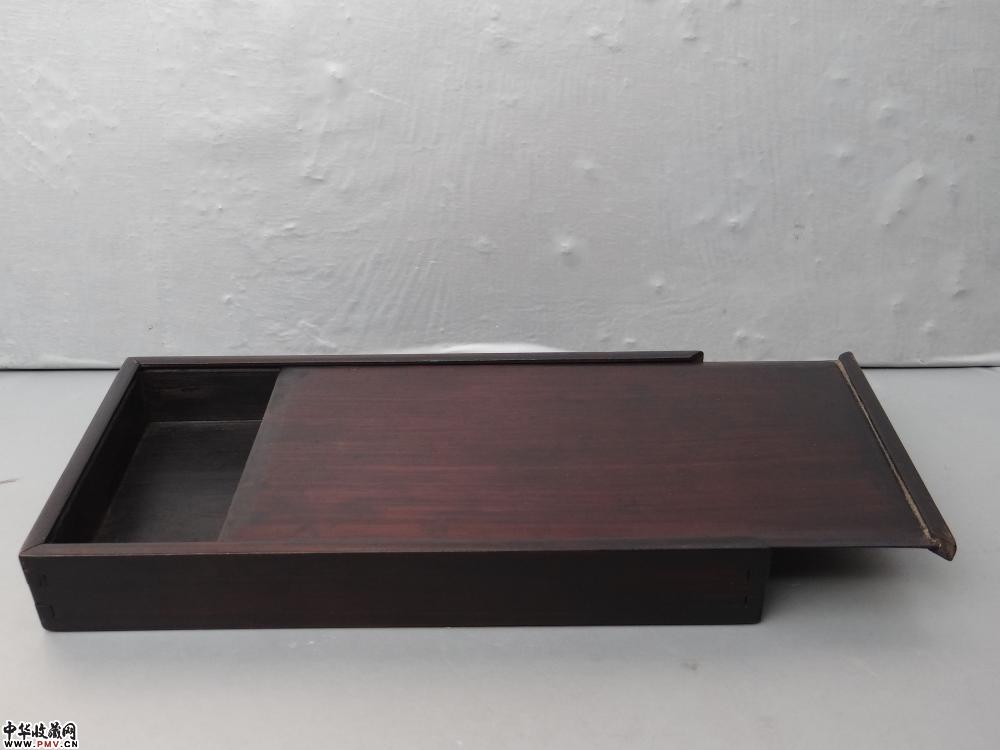 清  红木贴盒