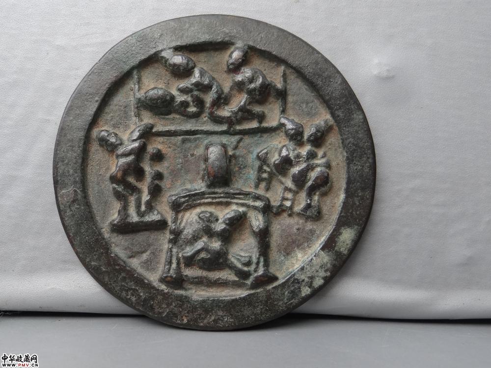清  秘戏铜镜