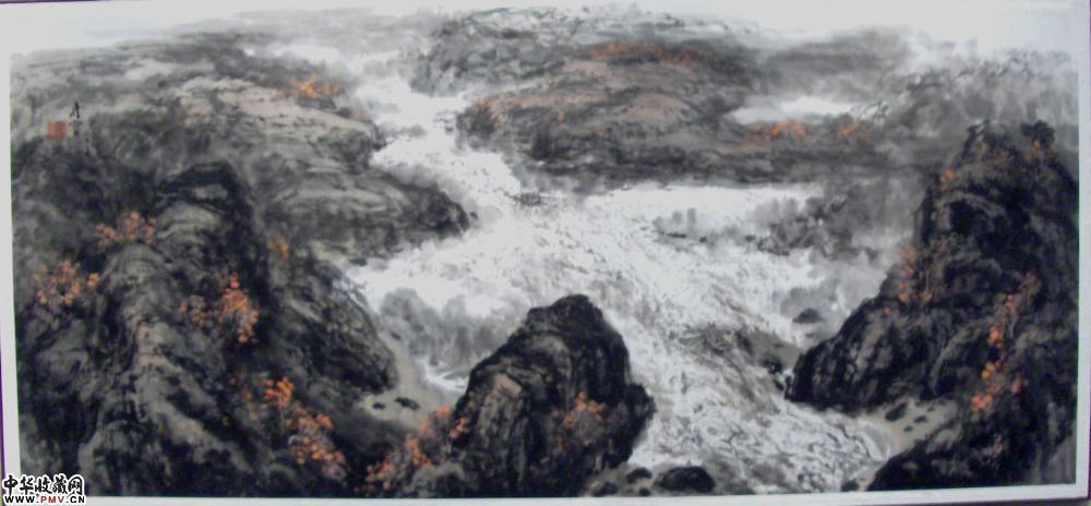 冼竹溪　山水图