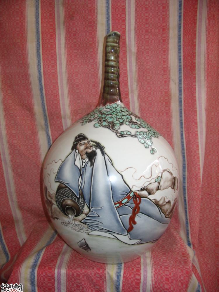 瓷瓶（李白醉酒）