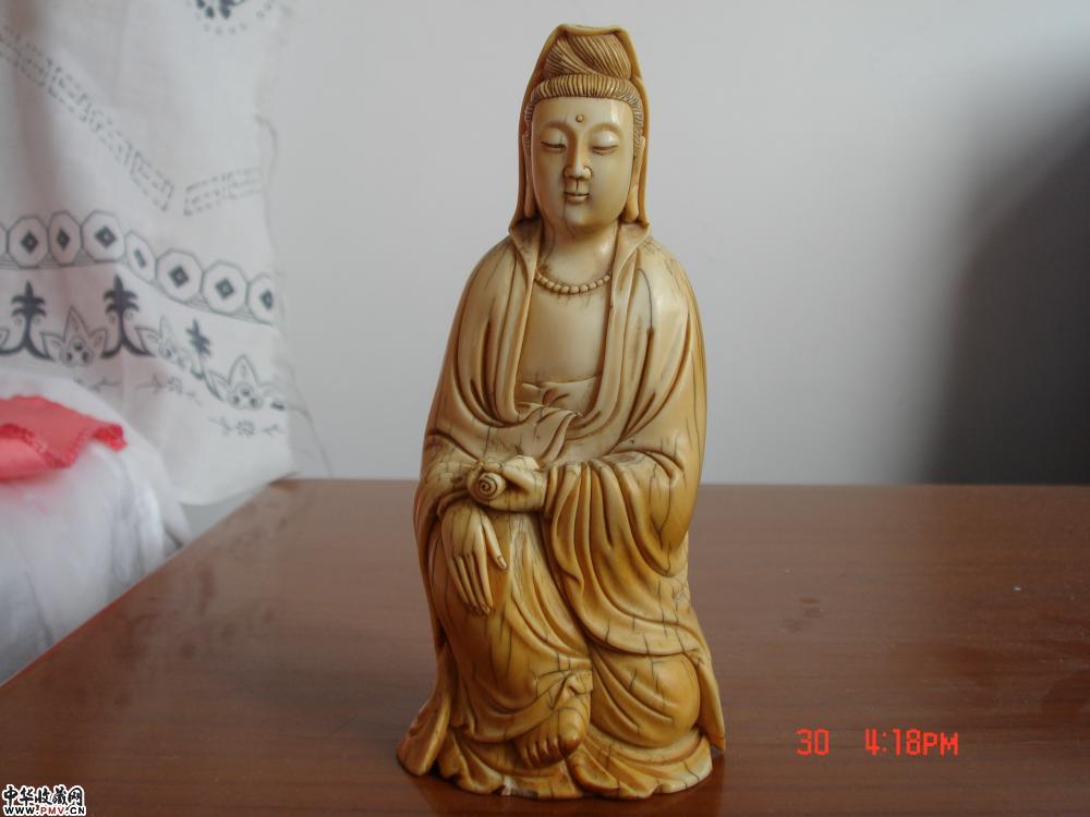 象牙雕观音佛像