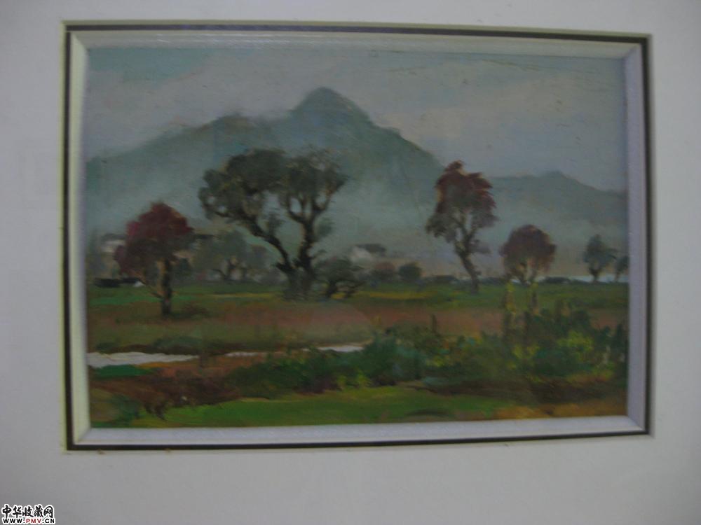 涂克油画(山村秋色) 涂克油画(山村秋色)