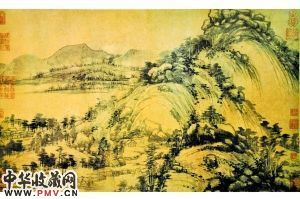 《富春山居图・剩山图》今藏于浙江省博物馆部分(局部)。资料图片