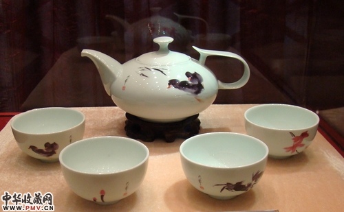 参展瓷器作品