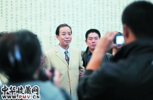 庞中华军博回顾30年书法