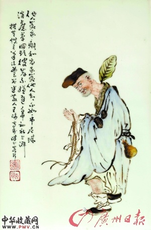 珠山八友瓷板画价格后知后觉(图)