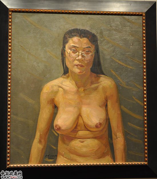 刘小东1989年作《 学者》(布面油彩87x90cm,估价RMB 3,500,000-3,800,000)