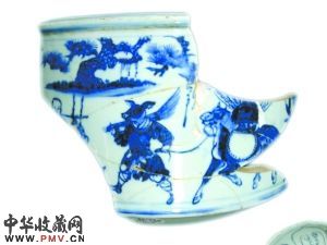 青花瓷残片