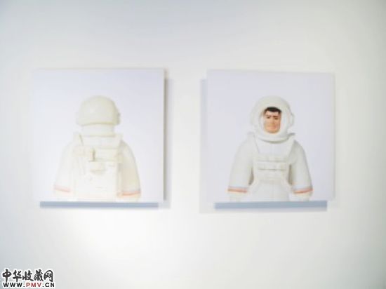 丁力的一组摄影作品《空间人》