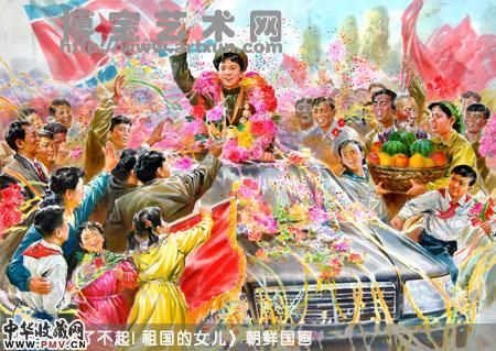 异域风情――中国顶级朝鲜美术作品展作品之一 异域风情――中国顶级朝鲜美术作品展作品之一