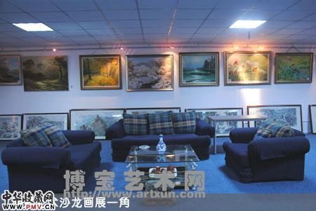 异域风情――中国顶级朝鲜美术作品展一角 异域风情――中国顶级朝鲜美术作品展一角