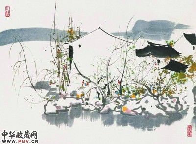 现代名家绘画精品展之吴冠中作品