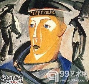 俄罗斯重要先锋派艺术家作品。