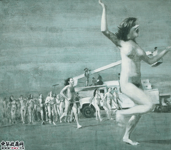 马可鲁-自由  布面油画  183×208cm  2007年