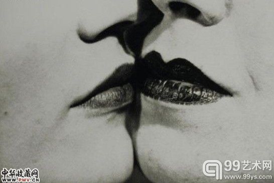 曼・雷(Man Ray),《回吻》,1930