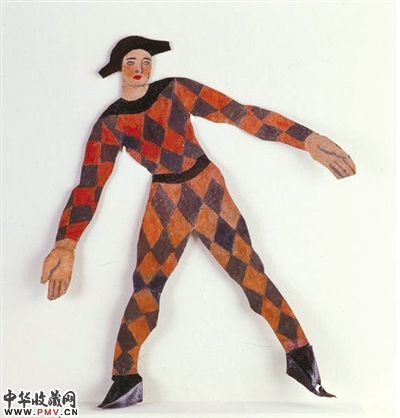 胡安・格利斯的《小丑》。