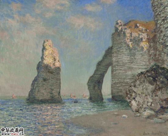 莫奈: The Cliffs at             <div class=