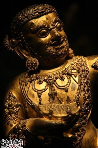 铜镀金大成就者毗瓦巴像