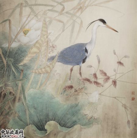 郑雅国工笔作品