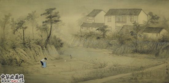 吴楠国画作品