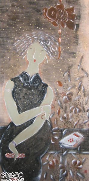 曹娜作品：听香一