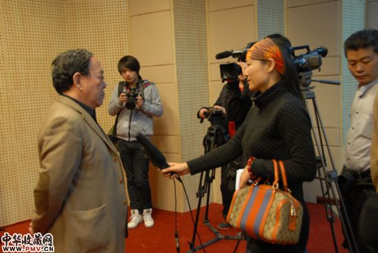 画院执行院长李湘教授接受采访