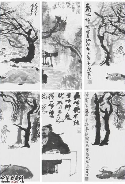 “三十年”李可染作品集锦