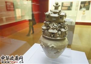 西晋时期的青瓷人物堆塑罐