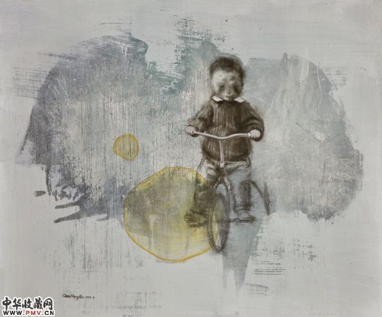 陈红波 MY BROTHER 综合材料 100X120cm 2009
