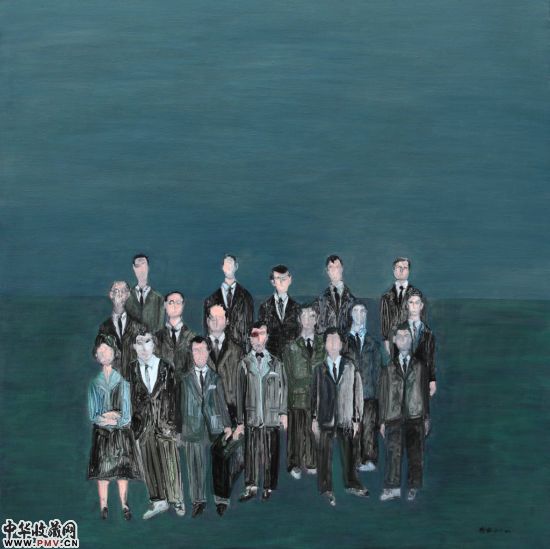 付瑶 别处- (12) 布面油彩 120cm x 120cm 付瑶 别处- (12) 布面油彩 120cm x 120cm