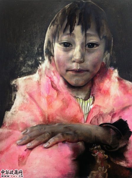 宋琨  《云南女孩》  2012  布面油画  60×45cm （为“人间食粮”展而创作的新作品） 