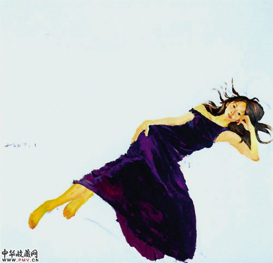 《美女林志玲》,刘小东 《美女林志玲》,刘小东
