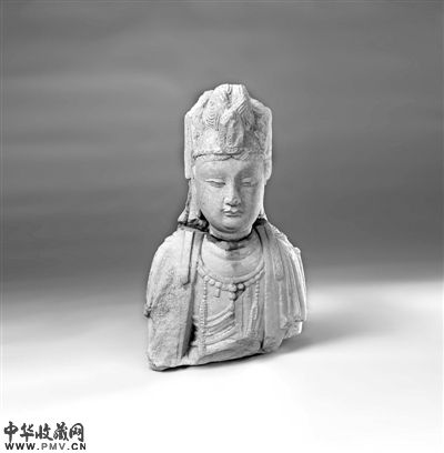此次来深展出的唐代菩萨像。