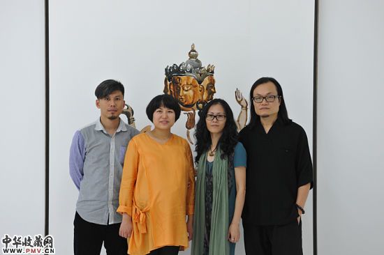 卢莹在无上堂艺廊展览上