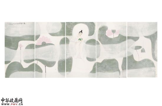荷花观音