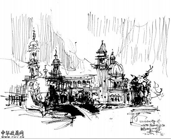 余静赣建筑速写