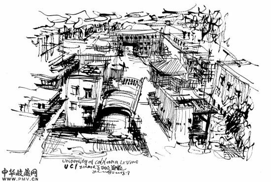 余静赣建筑速写