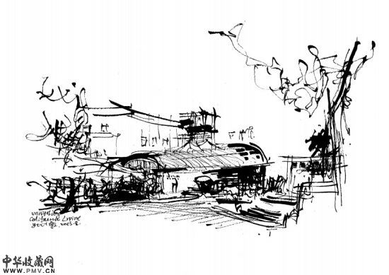 余静赣建筑速写