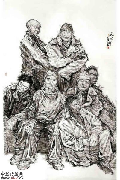 野逸心象-张立奎水墨人物画展