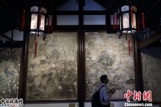 南京太平天国王府壁画修缮十年展出专家揭秘发现始末