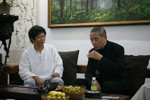 著名画家陈丹青先生莅临太阳山艺术中心之三