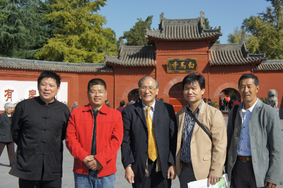 左起李勇逸、王卫民、蔡丰名、郑新安、张建阳
