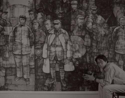 画在室