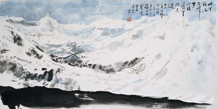 《瑞士铁力士雪峰》