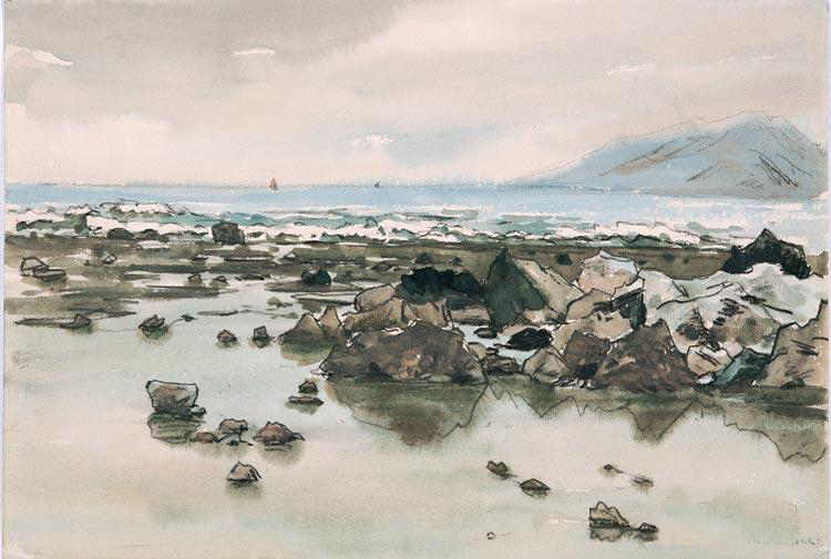 《海边》