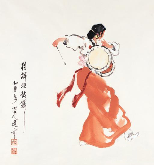 水墨民族舞2