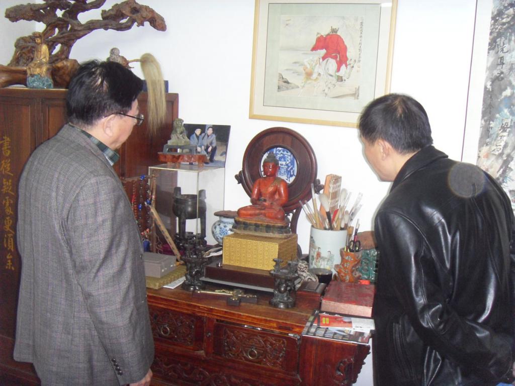 宋居庭在金申寓所