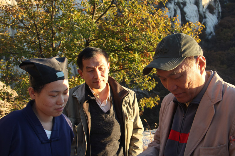 宋居庭北京怀柔秋季写生、采风